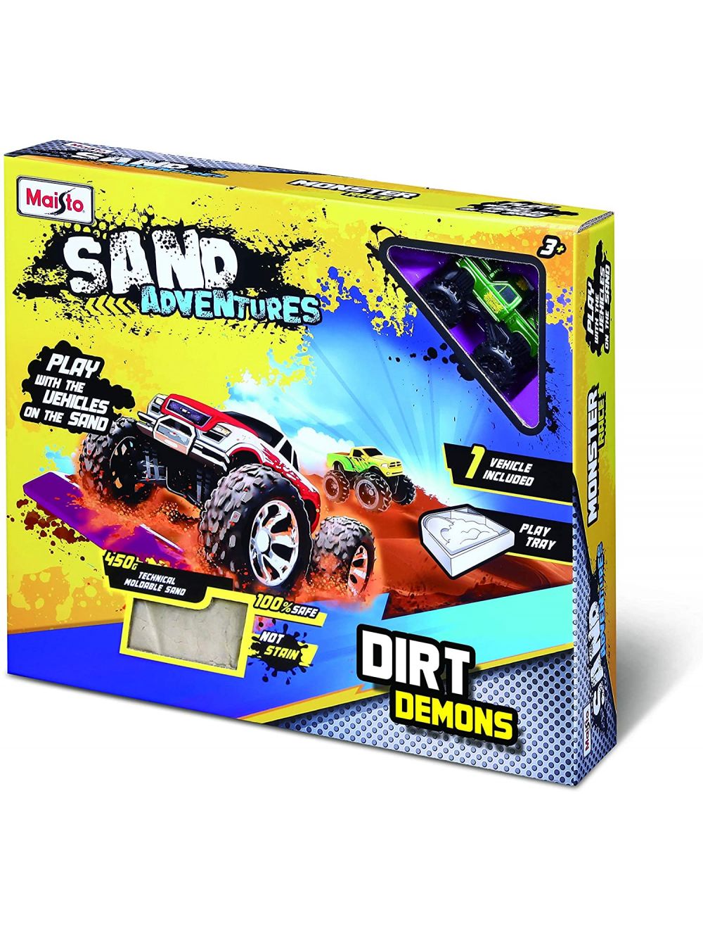 Maisto Sand Toys Play Set: Dirt Demons, Multicolo